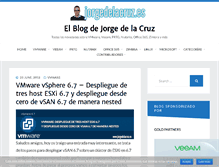 Tablet Screenshot of jorgedelacruz.es